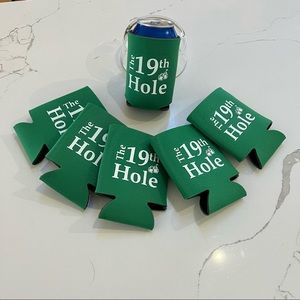 The 19th Hole Golf Can Holder (Koozie) - Set of 6